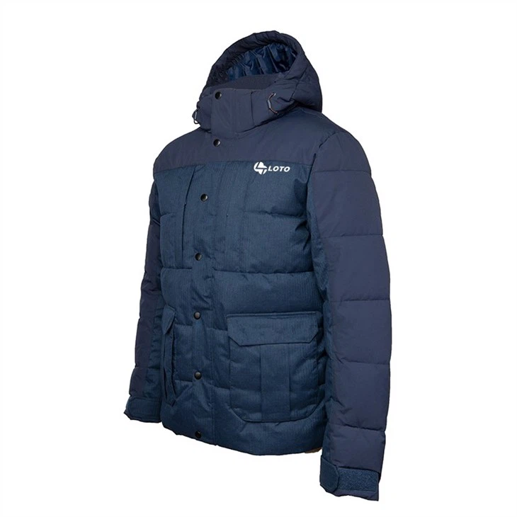 Mens padded down jacket-2