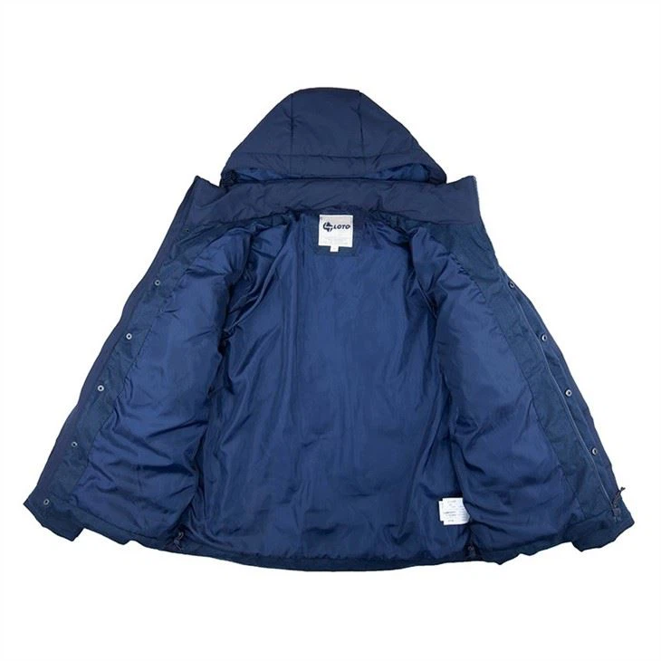 Mens padded down jacket-4