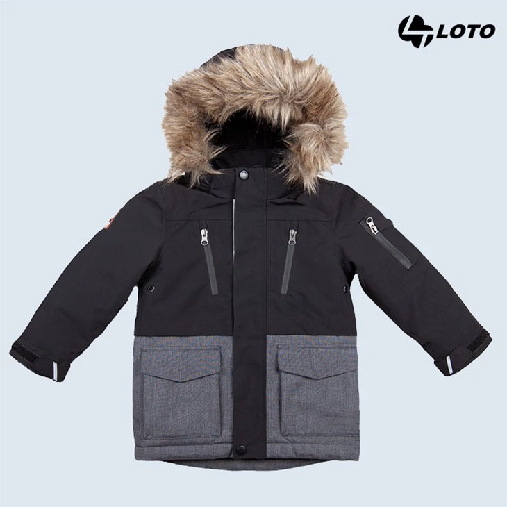 Boys Padded Jacket Windproof