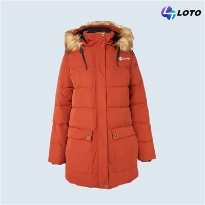 Padded tsho tiv no nrog pluab Hood